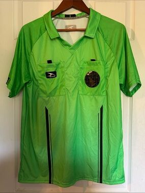 Green Referee Short Sleeve Shirt by Score